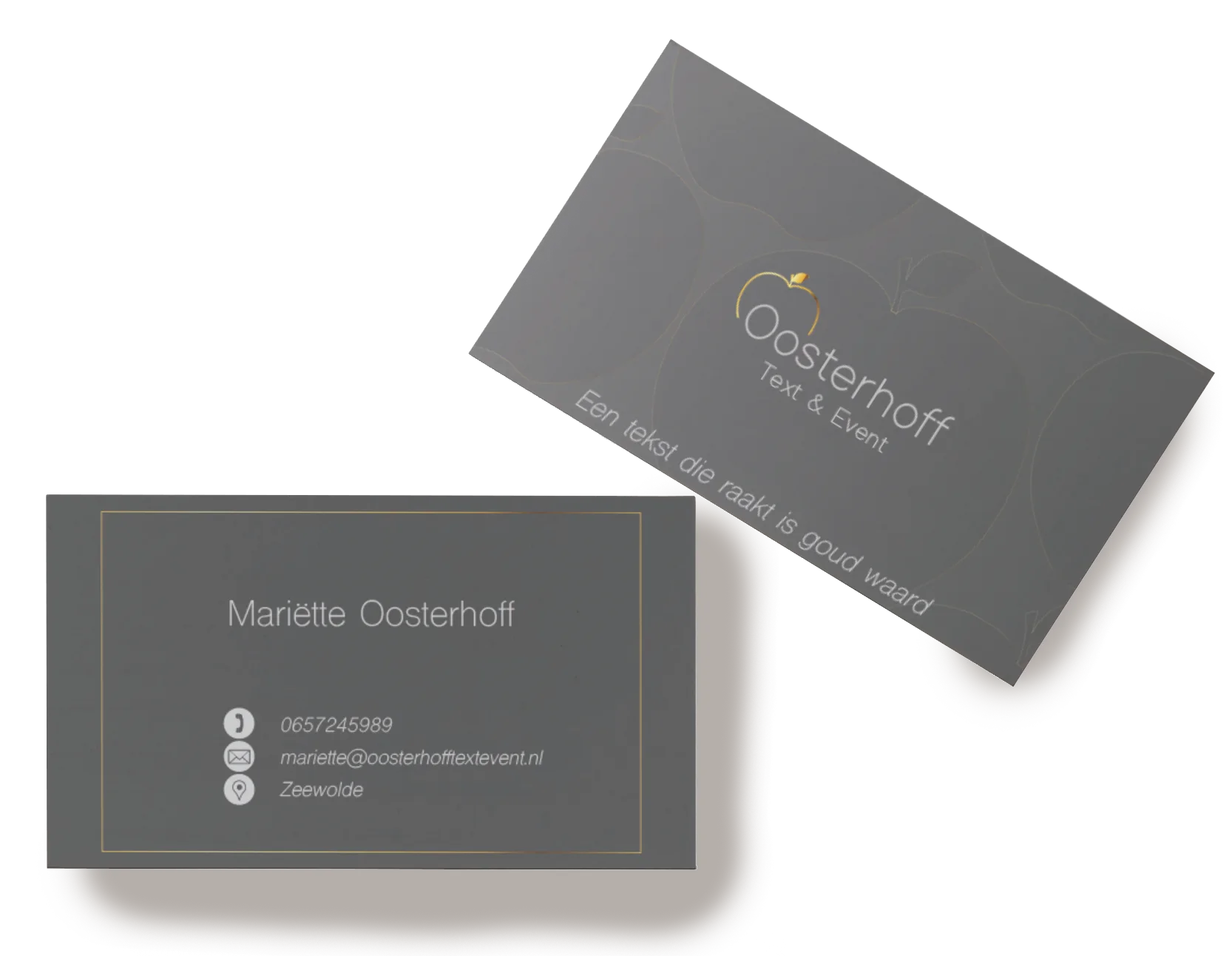 Mockup van Oosterhoff Text & Event