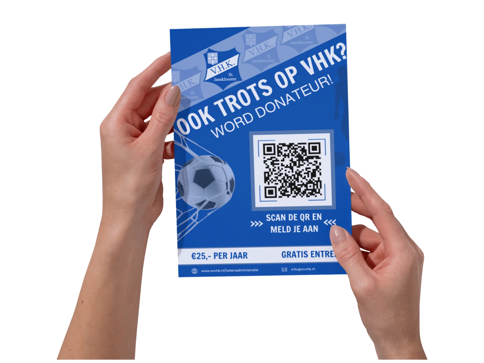 Flyerontwerp voor VHK
